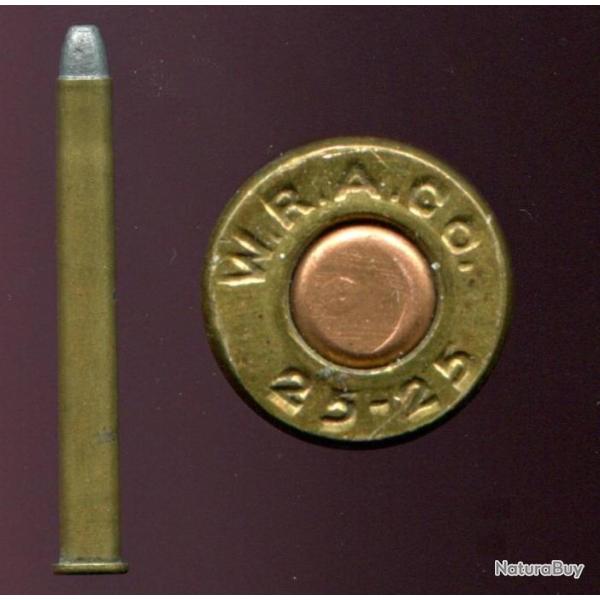 .25-25 Stevens - WRACo - balle plomb mplate - RARE