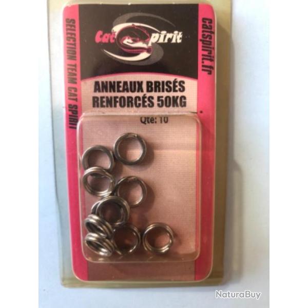 40 anneau bris� renforc� 50 kg peche mer cat spirit