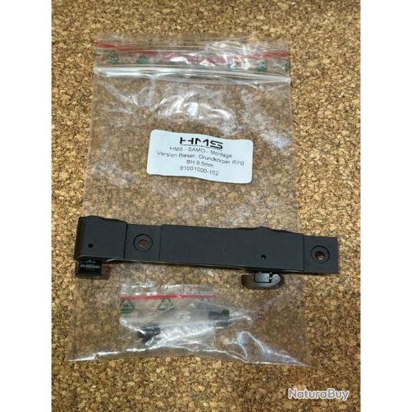 Base Montage HMS Samo acier sans Colliers BH 9.5