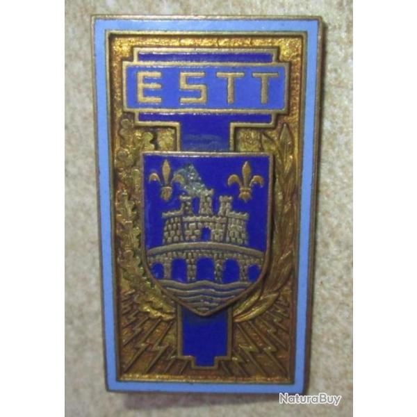 Ecole Sup�rieure Technique des Trans, �mail, 2 bol�ros grav�s (�,ANC)