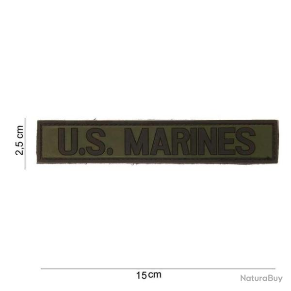 Patch 3D PVC US Marines OD (101 Inc)