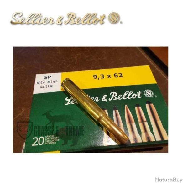 20 Munitions S&B cal 9.362 285gr SP