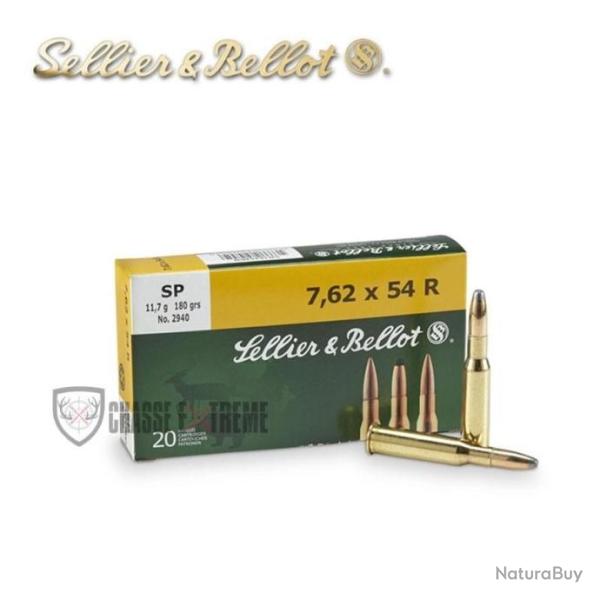 20 Munitions S&B cal 7.62�54R 180gr SP