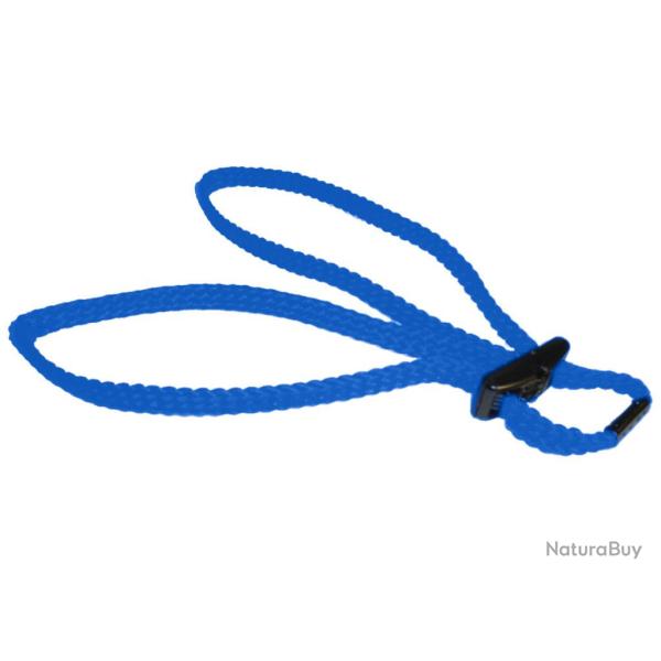 Menottes textiles d'entra�nement - Bleues - reutiliSables