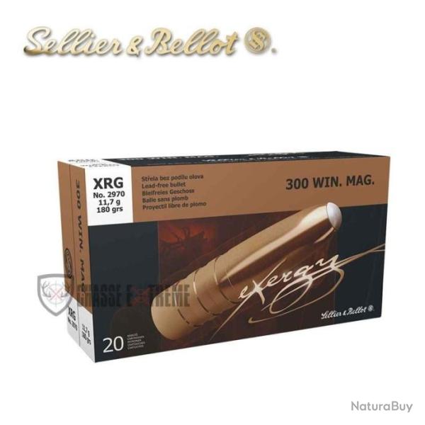 20 Munitions S&B cal 300 Win Mag 180gr XRG