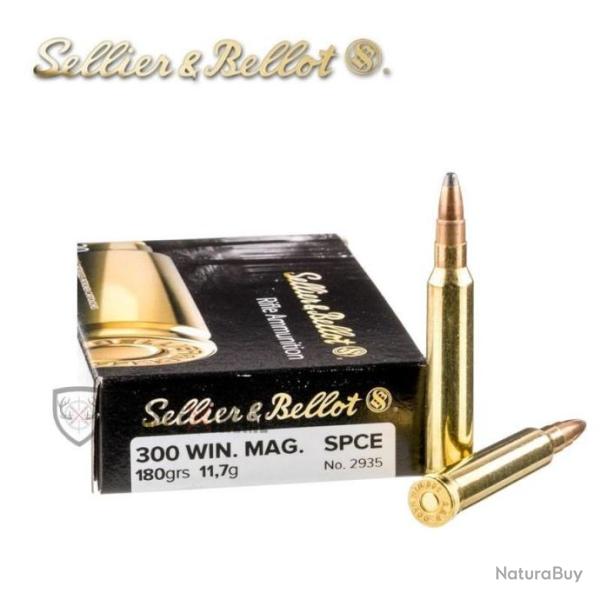 20 Munitions S&B cal 300 Win Mag 180gr SPCE