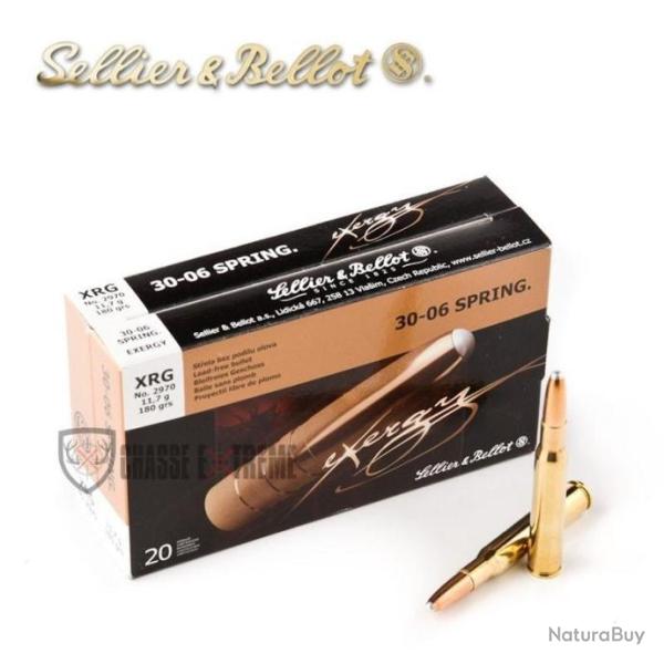20 Munitions S&B cal 30-06 Spring 180gr XRG