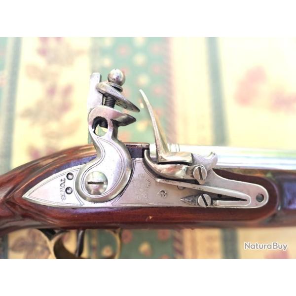 Pistolet � silex (Platine Towers) Pr� XXe--NOUVEAUTE --- VOIR MESSAGE DU VENDEUR---