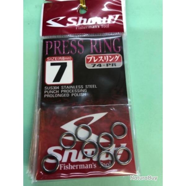 56 anneau soud� 440 lbs shout p�che mer JIG exotique press ring taille 7