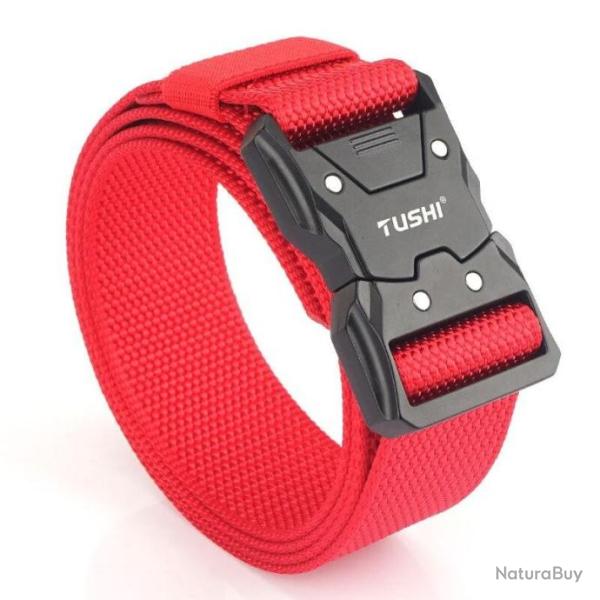 Ceinture militaire � d�gagement rapide - Rouge
