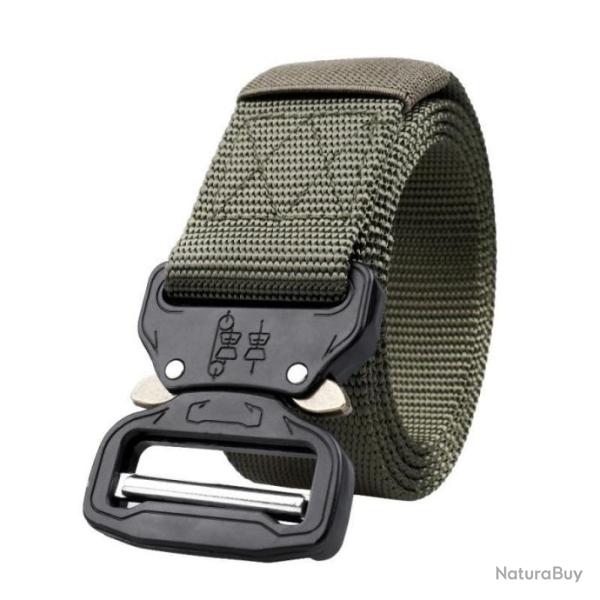 Ceinture militaire � d�gagement rapide papillon - Verte
