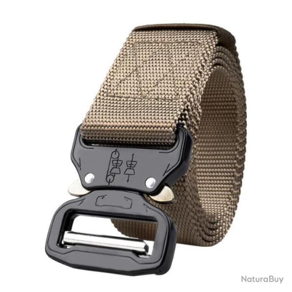 Ceinture militaire � d�gagement rapide papillon - Tan