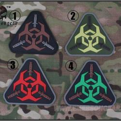 Patch 3D PVC Outbreak Vert (Emerson)