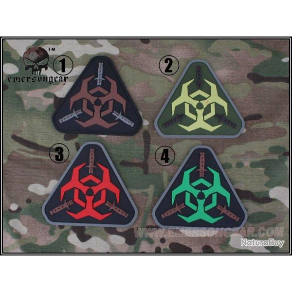Patch 3D PVC Outbreak Vert (Emerson)