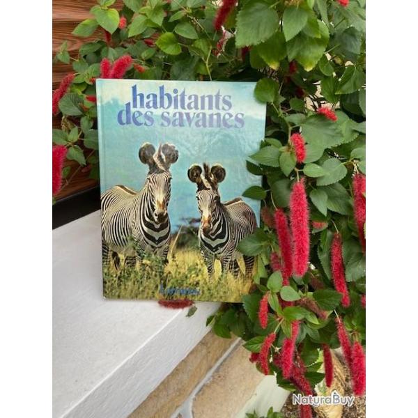 livre ancien de 1978 Larousse les habitants de la savane