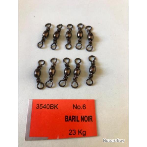 50 �merillon baril 3540 Bk n6. 23 kg noir vmc P�che carnassier