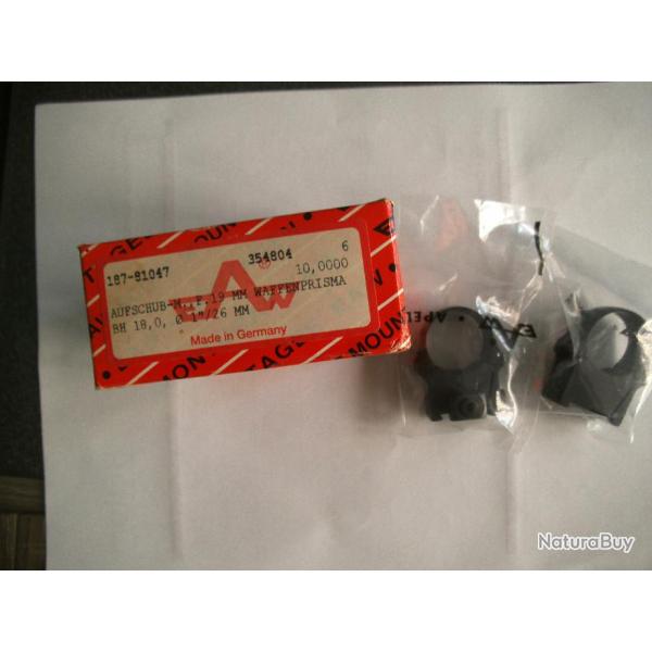 COLLIERS E.A.W RAIL 19MM DIAM 25.4MM REF:187-81047