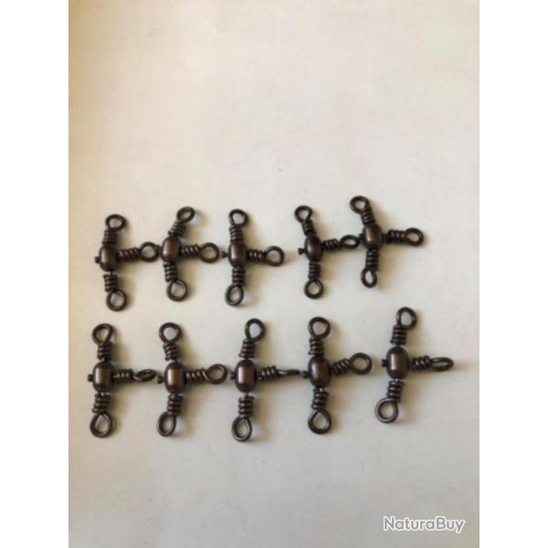 7 pater noster �merillon baril triple 3543 bk n1. 40 kg noir vmc P�che carnassier