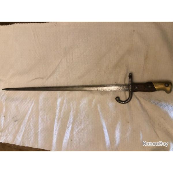 baionnette de fusil gras modele 1874