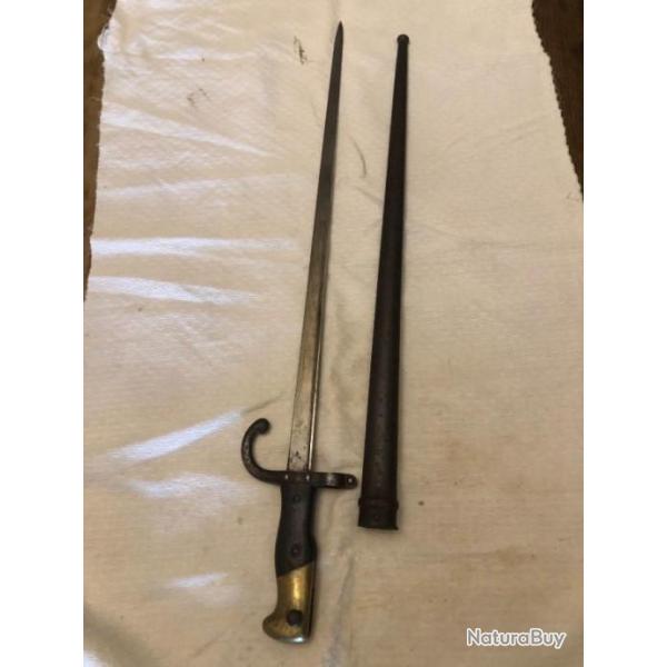 baionnette fusil gras modele 1874
