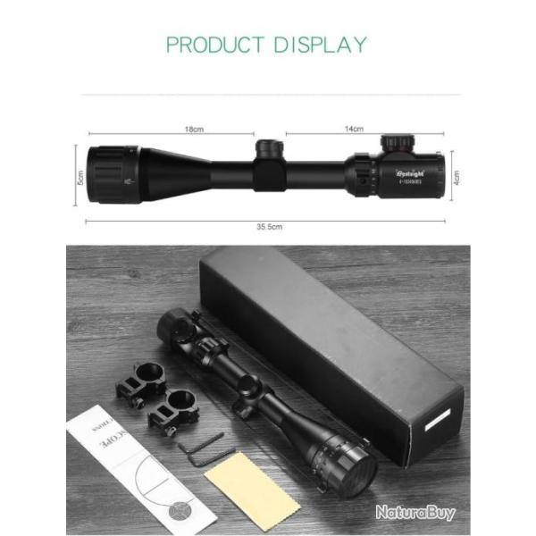 LUNETTE DE VISEE 4-16X40    R�ticule lumineux