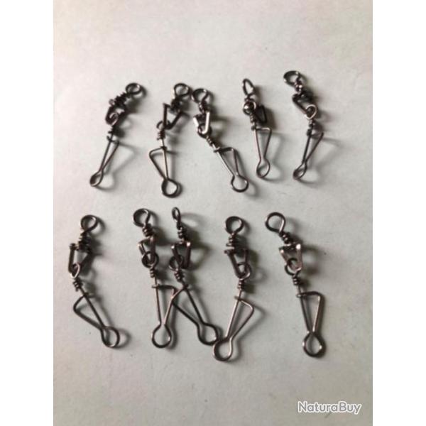 10 agrafe �merillon IDEM 3531 BK 15 kg taille 4. REF 64265 p�che carnassier