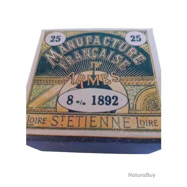 8 mm 1892: Reproduction boite vide MFA 9421447