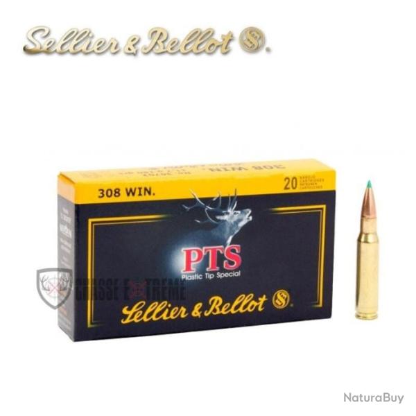 20 Munitions S&B cal.308 Win 180gr PTS