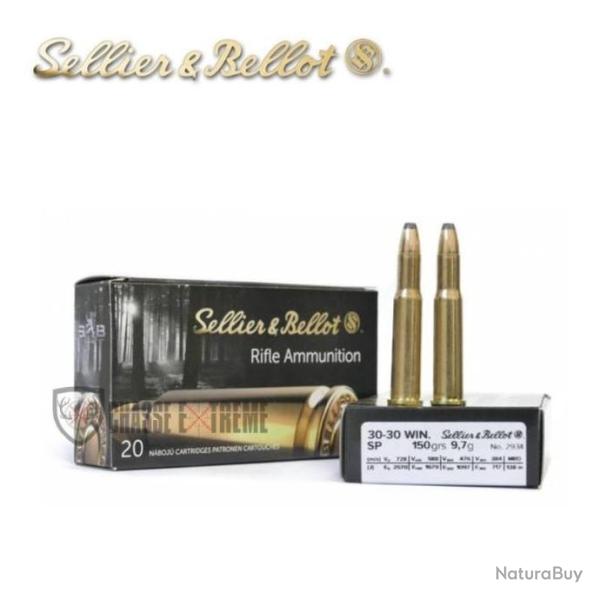 20 Munitions S&B cal 30-30 Win 150gr SP