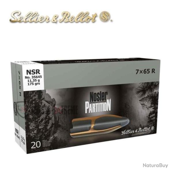 20 Cartouches S&B cal 7�65R 175gr NSR