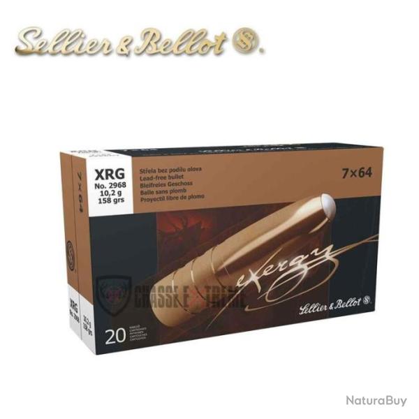 20 Cartouches S&B cal 7�64 158gr XRG
