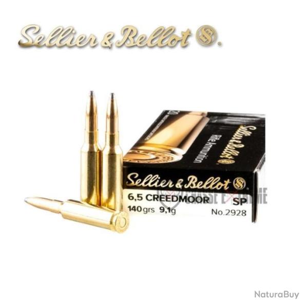 20 Munitions S&B cal.6.5 Creedmoor 140gr SP