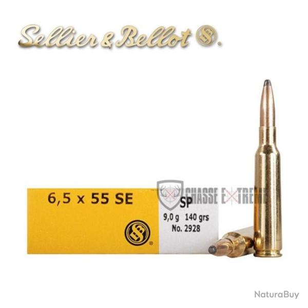 20 Munitions S&B cal 6.5�55SE 140gr SP