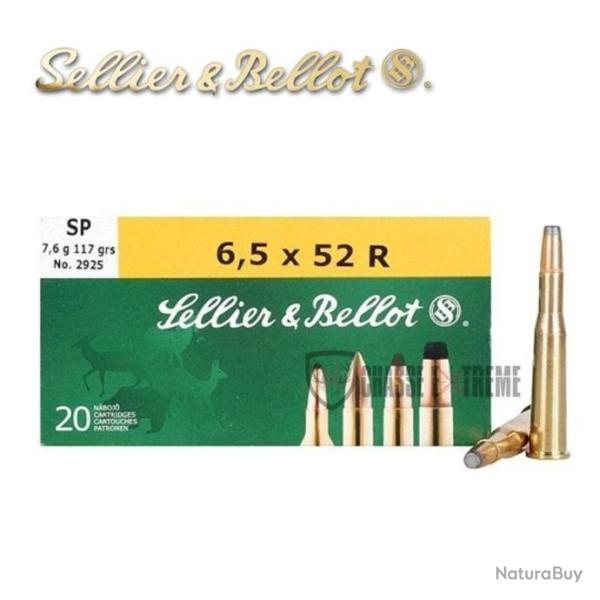 20 Cartouches S&B cal.6.5�52R 117gr SP