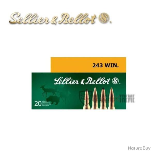 20 Munitions S&B cal.243 Win 100gr NSR