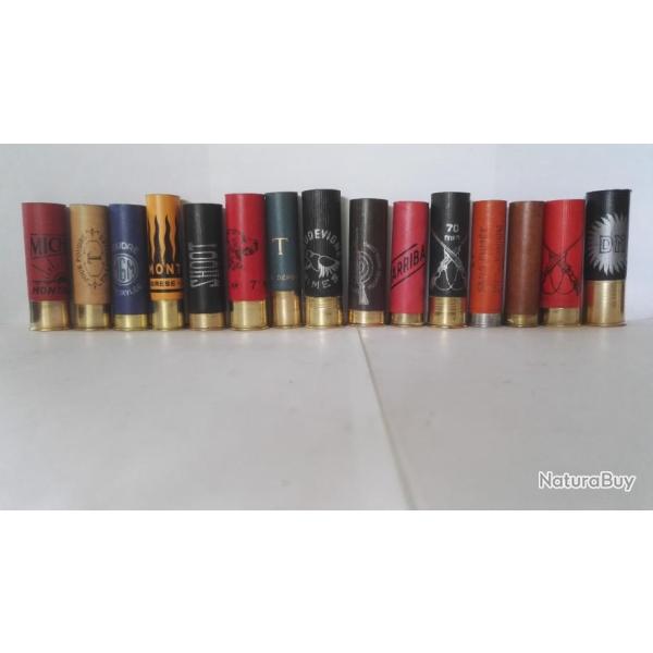 LOT DE 15 DOUILLES ANCIENNES   POUR COLLECTIONNEURS N3 JAMAIS CHARGEES