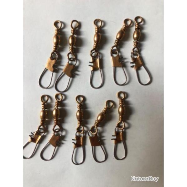 10 agrafe �merillon 35 kg taille 1/0 idem 3542 VMC  p�che MER