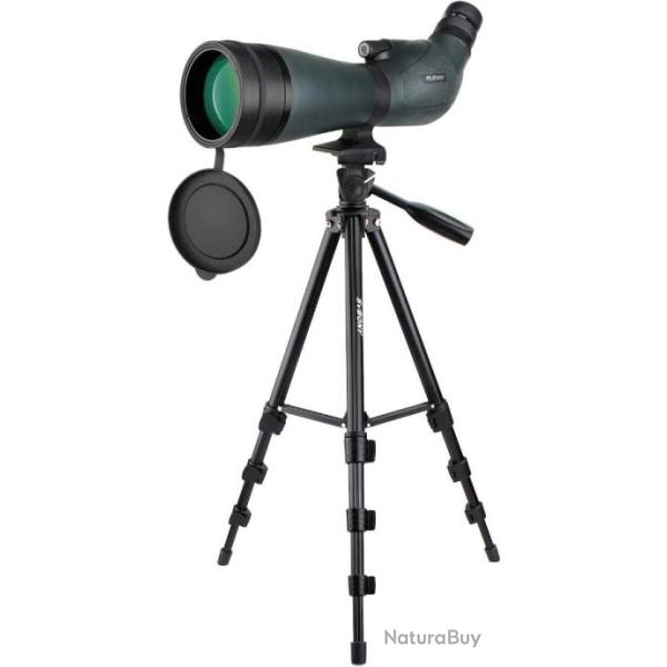 Longue Vue Tir Sportif et Observation 20-60x80 avec Tr�pied Oculaire Puissant Optique FMC Prisme