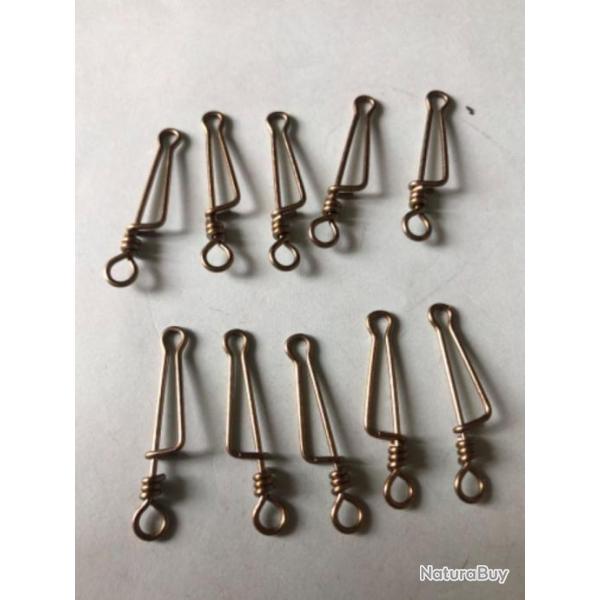 10 agrafe italienne 30 kg taille 5. R�f 3529 PO VMC  p�che carnassier