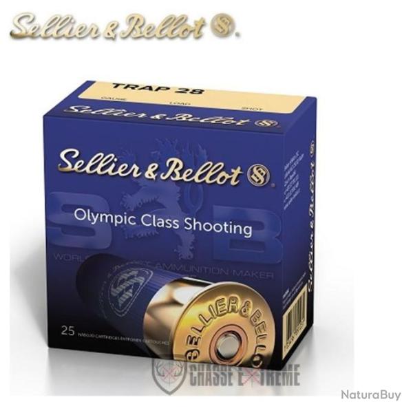 25 Cartouches S&B Acier 28G cal 12X70 Pb N.7