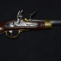 PISTOLET CAVALERIE MOD.AN 13 MANUFACTURE IMPERIALE DE MAUBEUGE-FRENCH CAVALRY PISTOL 1st EMPIRE