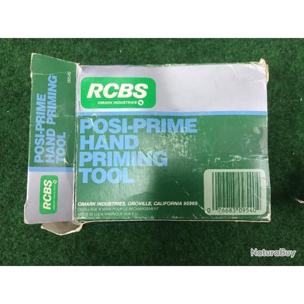 Amorceur RCBS manuel