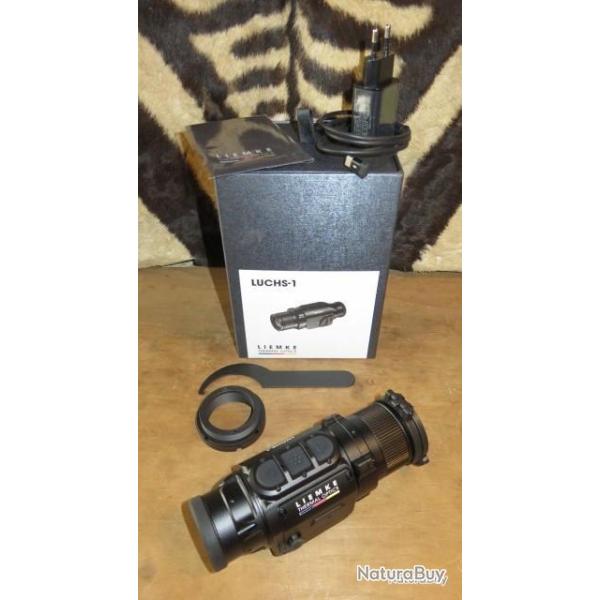 Optique Thermique Clip On LIEMKE Luchs-1, batterie rechargeable,  avec 1 bague, d�tection 1750 m