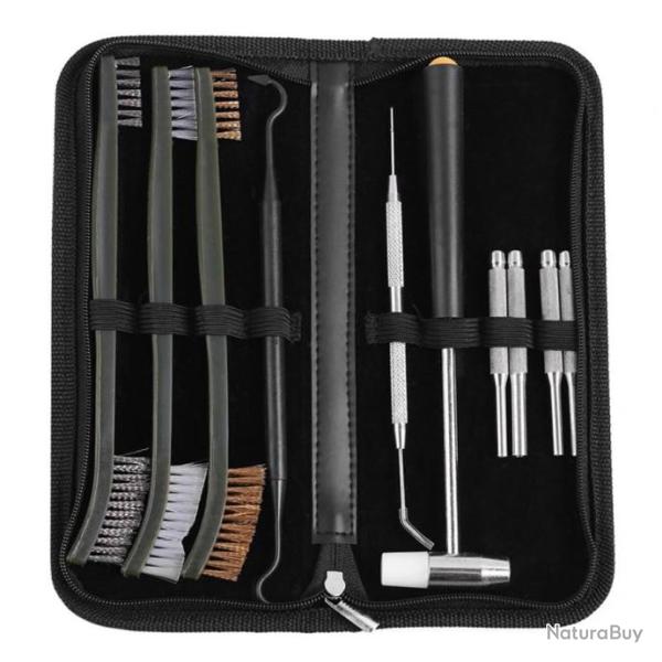 Kit De Nettoyage Universal Multifonctionnel Noir