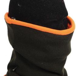 Tour de cou polaire enfant r&eacute;versible orange/vert SOMLYS