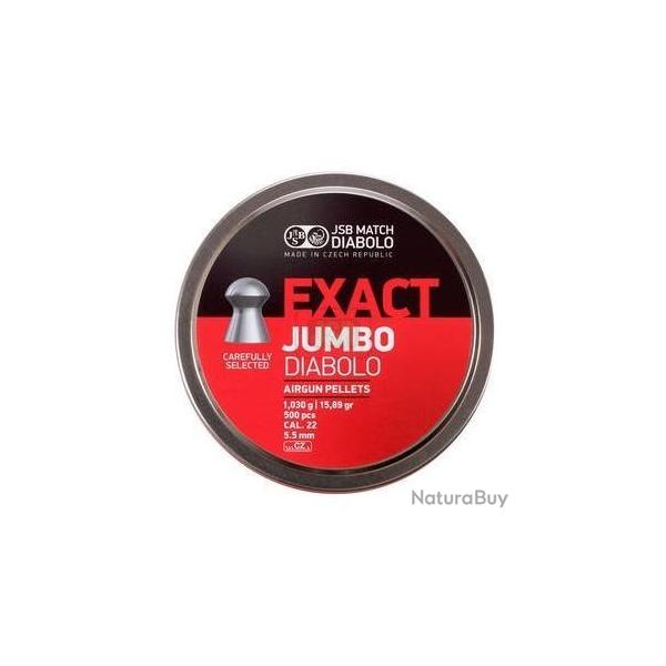 PLOMBS JSB CAL.22 5.52 DIABOLO JUMBO EXACT RS PAR 1000