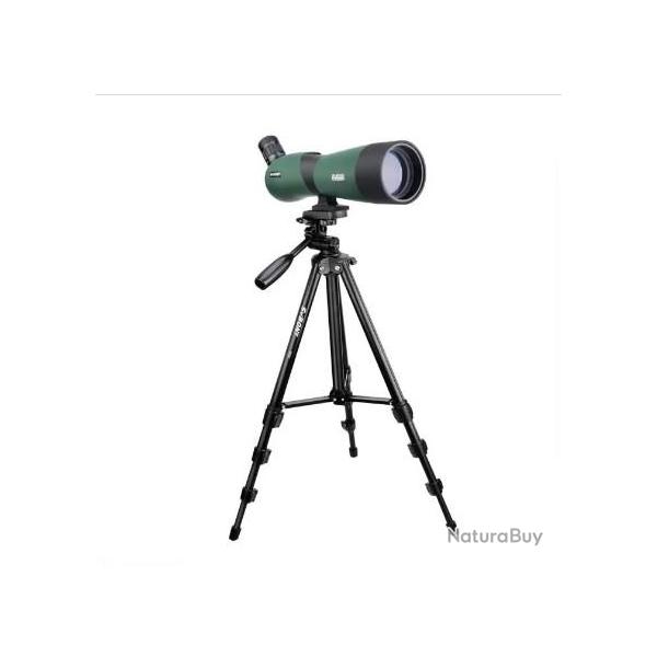 Longue Vue 20-60x60 Large Champ de Vision FMC Optique Longue Vue avec Tr�pied pour Tir � la Cible