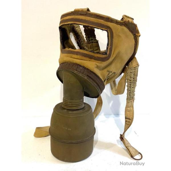 Ancien Masque � gaz ww2 TC38
