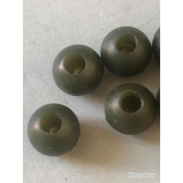 20 perles diam 8 mm molle peche carpe