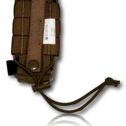 PORTE CHARGEUR POUR PISTOLET SIMPLE Coyotte